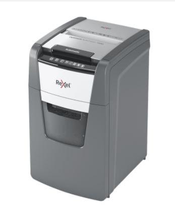 Produktbild Rexel Aktenvernichter Optimum AutoFeed+ 150M Mikroschnitt 2 x 15 mm 44 l Blattanzahl (max.): 150 Sicher (Microschnitt)