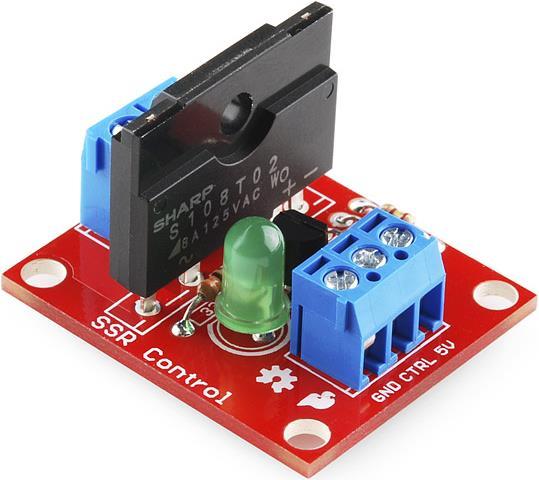 Actual product image SparkFun Solid State Relay Kit (Electronics kit)