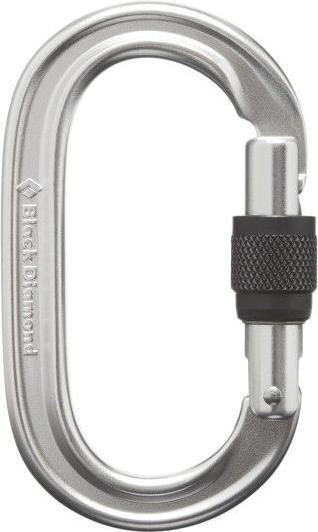 Black Diamond Oval Keylock Scrwgt Carabiner