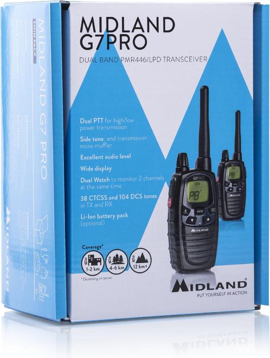 Actual product image Midland G7 Pro (12 km)