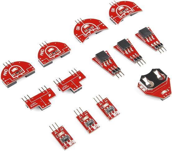 Actual product image SparkFun LogicBlocks Kit (Electronics kit)