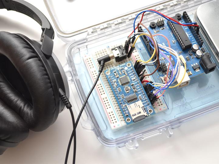 Produktbild Adafruit VS1053 Codec MicroSD Breakout (MP3/WAV/MIDI/OGG) (Diverse)