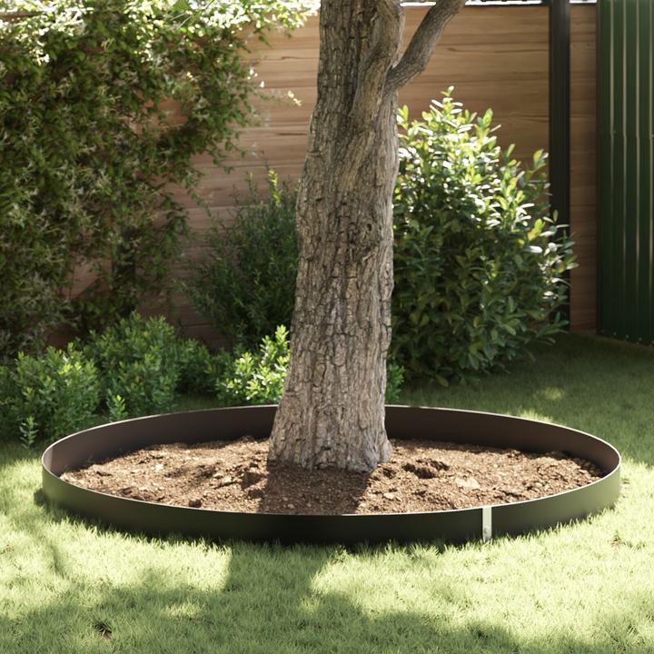 Actual product image VidaXL Wurzelsperre mit Verbindungsschienen Schwarz 0,7x5 m 1,5 mm HDPE