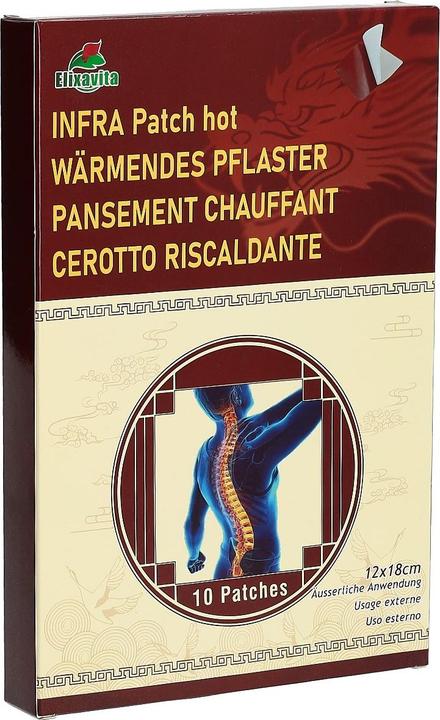 Produktbild Elixavita Patch Infra waermendes Pfla 10 (10 x)