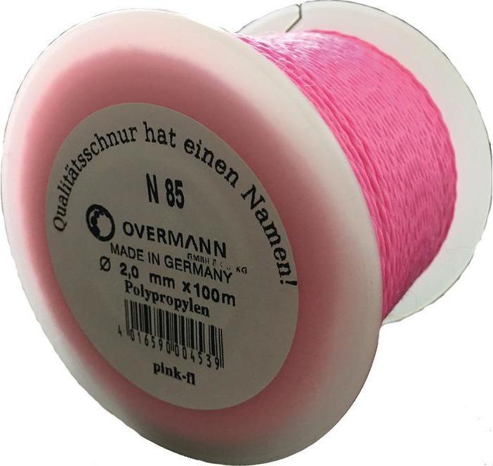 Produktbild HP Autozubehör Pflastererschnur Länge 100 m Ø 2 mm 60 kg Polypropylen pink (100 m)