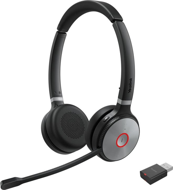 Productafbeelding Yealink Hoofdtelefoon WH62 Dual Portable UC (Draadloze, USB-A)