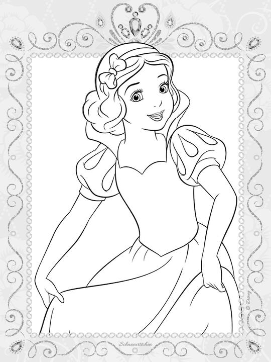 Actual product image Panini Disney Princess: My rhinestone colouring book