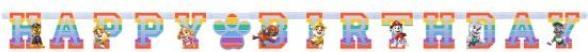 Produktbild Haza Witbaard PAW Patrol Buchstabengirlande, 180cm