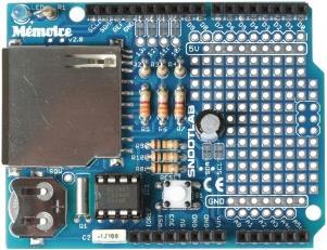 Produktbild Snootlab Memoire Kit 2.0 (Data Logging Shield mit DS1307) (Elektronikkit)