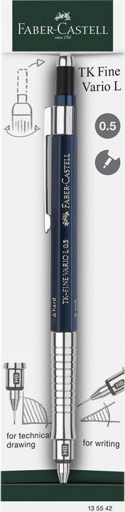 Produktbild Faber-Castell DBS TK-Fine Vario L 0,5 mm Indigo (0.50 mm, HB, 1 x)