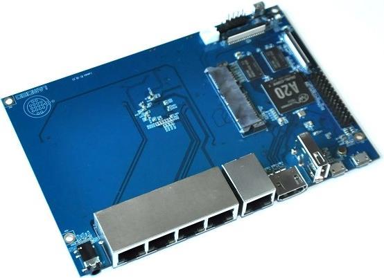 Actual product image Banana PI BPI-R1 Open-source smart router