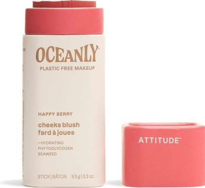 Produktbild Attitude Cream blush in stick Oceanly (Cheeks Blush) 8.5 g - Shade: Silky Pink (Silky Pink)