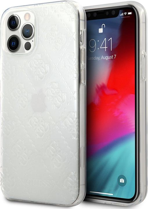 Actual product image Guess Soft Cover 3D Raised (Apple iPhone 12 Pro Max)