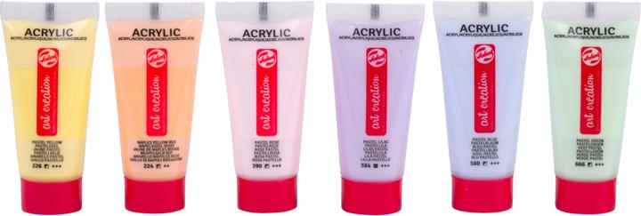 Produktbild Royal Talens Talens Art Creation Acrylfarben-Set Pastell, 6x12ml (multicolour, 72 ml)