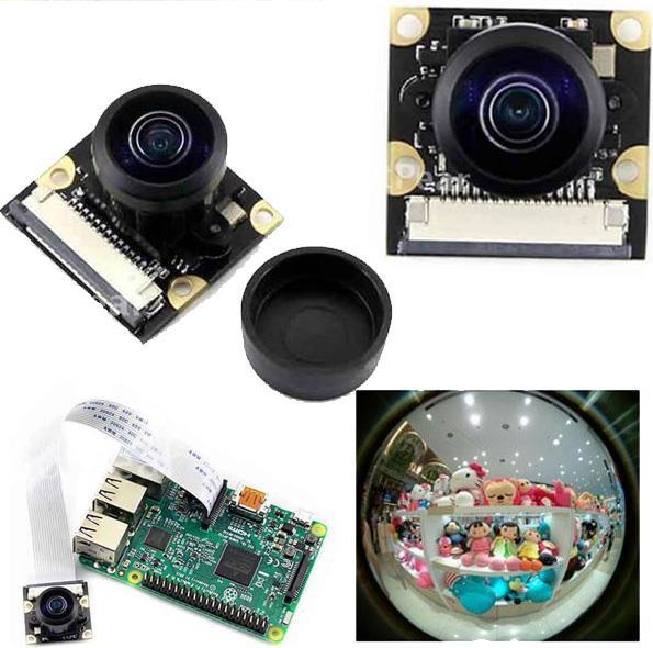 Actual product image OEM Wide angle camera (222 degrees) for the Raspberry Pi (Camera)
