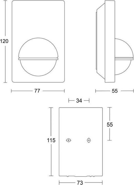 Produktbild Steinel Infrarot Bewegungsmelder IS 180-3 (12 m)