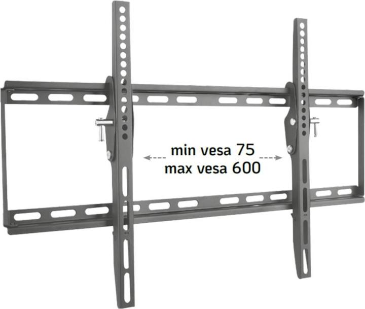 Produktbild Techly Wandhalterung für LCD TV LED 40"-65",schwarz (Wand, 65", 50 kg)