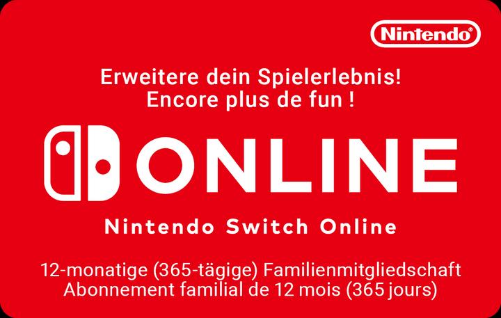 Immagine prodotto Nintendo Switch Online 12 months (Family) Digital Code (12 mesi)