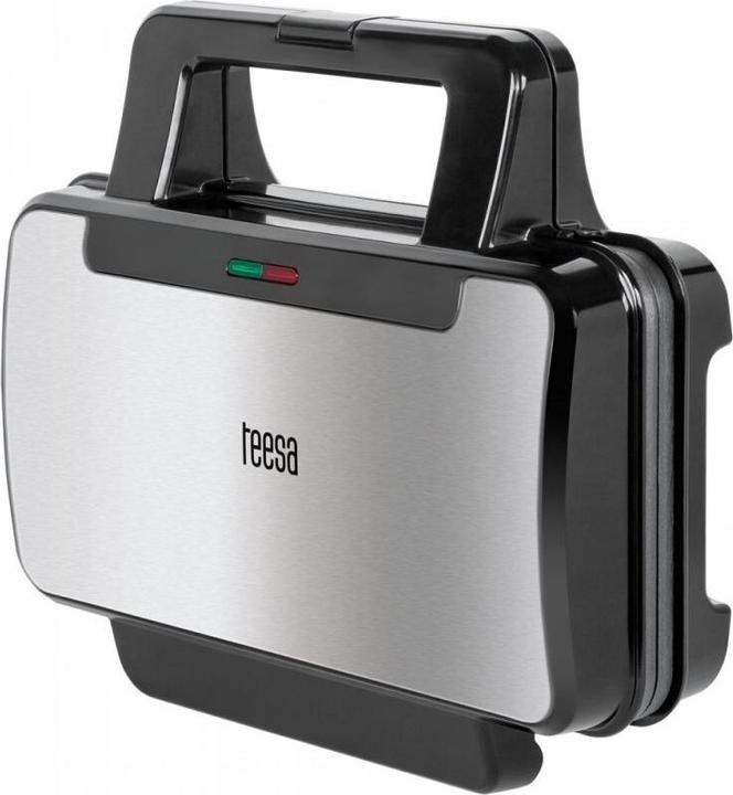 Productafbeelding Teesa Tosti-ijzer 2 grote 1000W Teflon wafels
