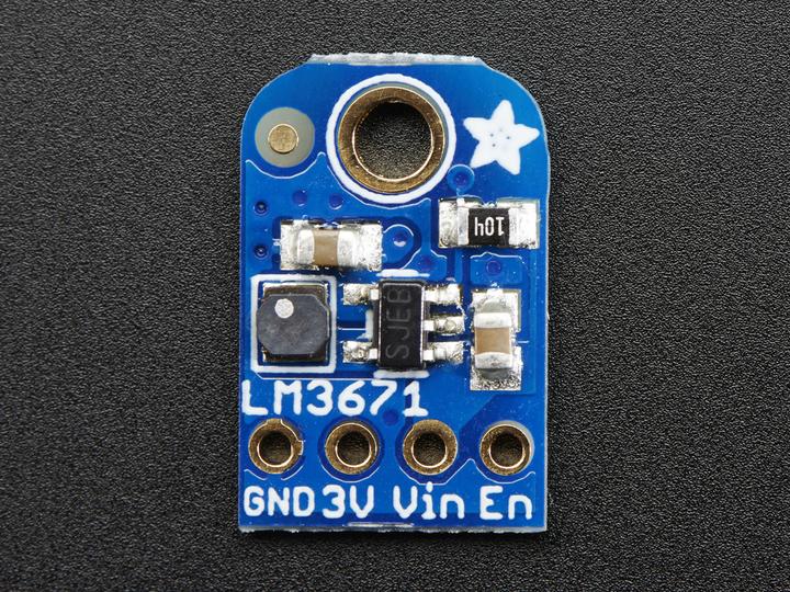 Immagine prodotto Adafruit Breakout del convertitore buck 3.3V LM3671 3.3V/600mA (Vari)