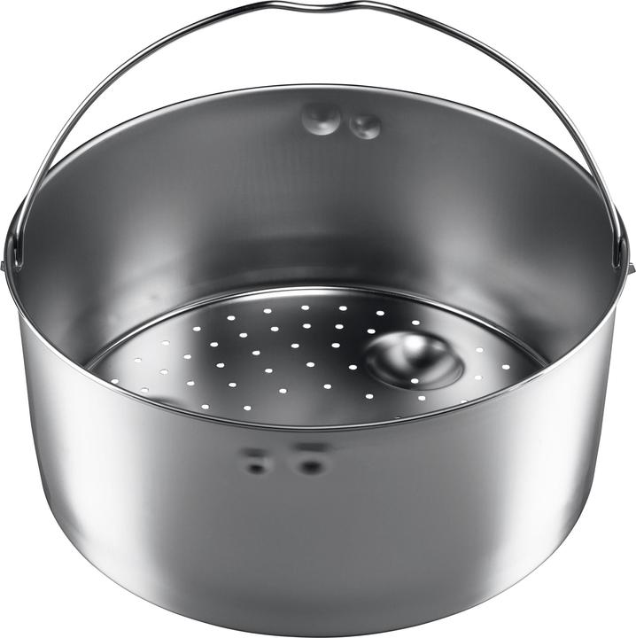 Silit Schnellkochtopf Einsatz Dünsteinsatz gelocht hoch für 22cm Sicomatic (21 cm, Metall)