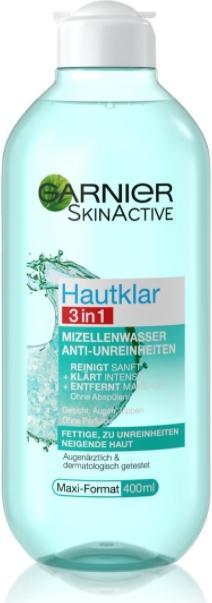 Produktbild Garnier Skin Active, Micellar Fluid, 400 ml (Mizellenwasser, 400 ml)