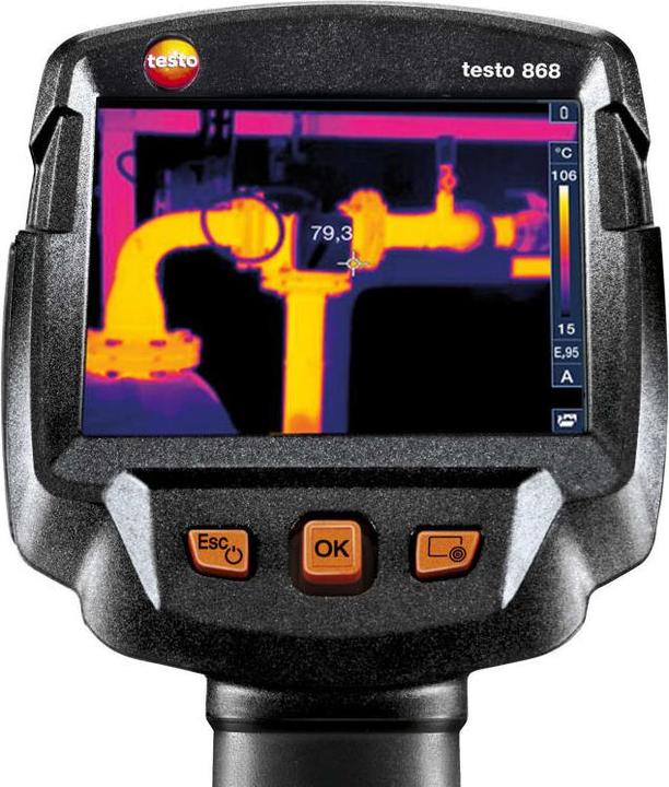 Image du produit Testo 868s - caméra thermique (160 x 120 pixels, APP)