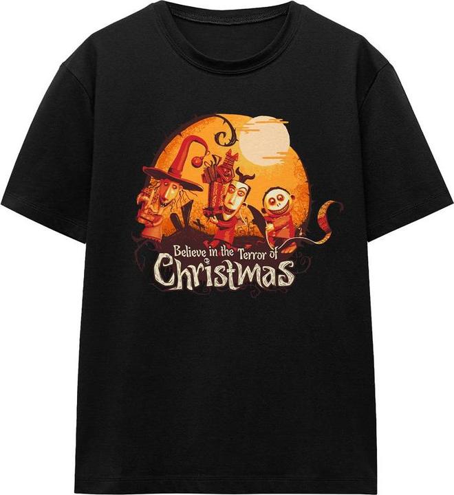 Immagine prodotto The Nightmare Before Christmas Believe In The Terror Maglietta Adulto Unisex (XL)