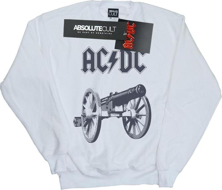 AC/DC Mens For Those About To Rock Sweatshirt aus Baumwolle