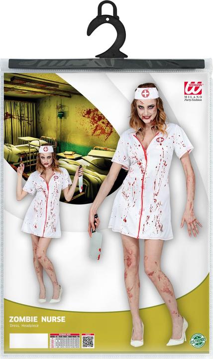 Immagine prodotto Widmann Costume da infermiera zombie da donna (L)