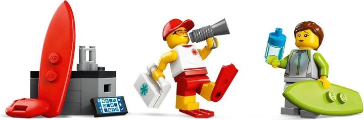 Produktbild LEGO Einsatzfahrzeug der Rettungsschwimmer (60453, LEGO City)