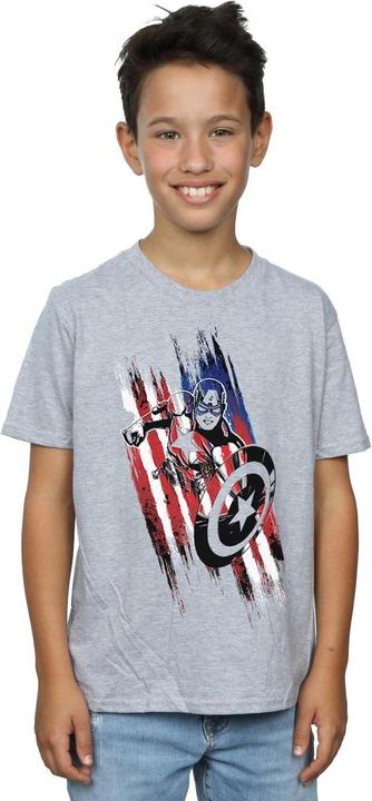 Immagine prodotto Avengers Captain America Streaks Maglietta Ragazzi (116)