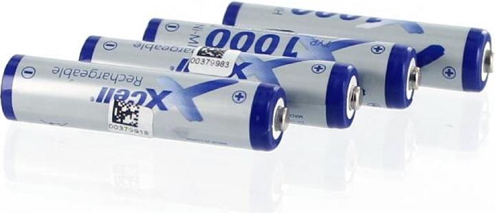 Produktbild AGI 97970 - Akku - ANSMANN BARCELONA - Silber - Lithium-Ion (Li-Ion) - 1000 mAh - 1