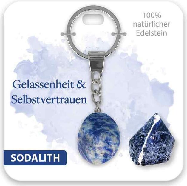 Produktbild BB Klostermannn Schlsselanhnger Edelstein Sodalith