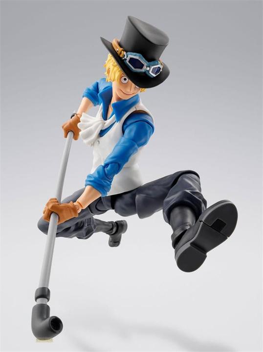 Actual product image Bandai One Piece S.H.Figuarts action figure Sabo Revolutionary Army Chief of Staff Ver. 16 cm