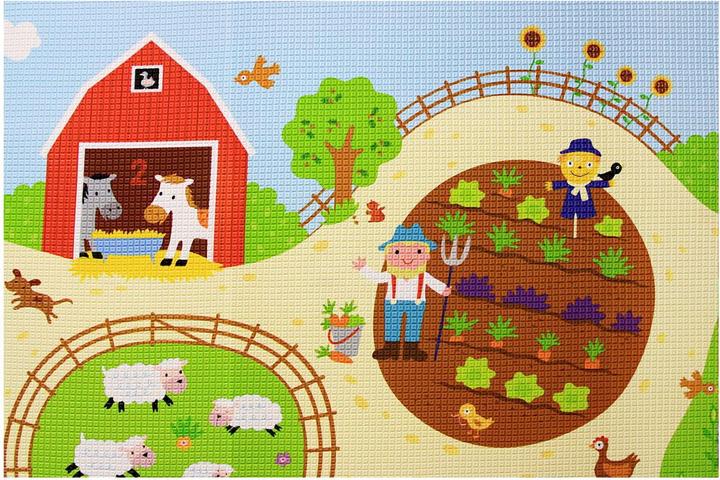 Actual product image Baby Care busy farm (140 x 210 cm)