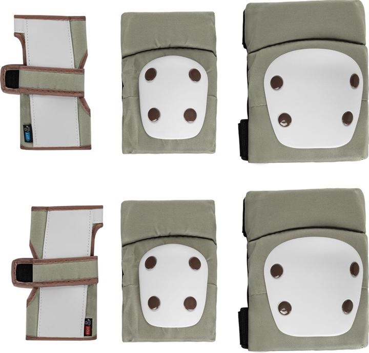 Actual product image Kikkaboo Children's protective equipment (XS, Knee pad, Elbow protectors, Wrist protectors, 6 pieces)