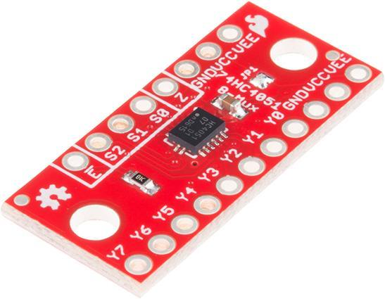 Produktbild SparkFun Multiplexer Breakout 8 Channel (74HC4051) (Diverse)
