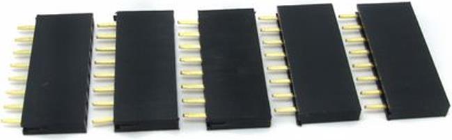 Actual product image OEM Female header 8Pin pitch 2.54mm