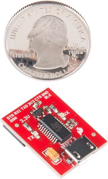 Actual product image SparkFun Beefy 3 FTDI Basic Breakout (Various)