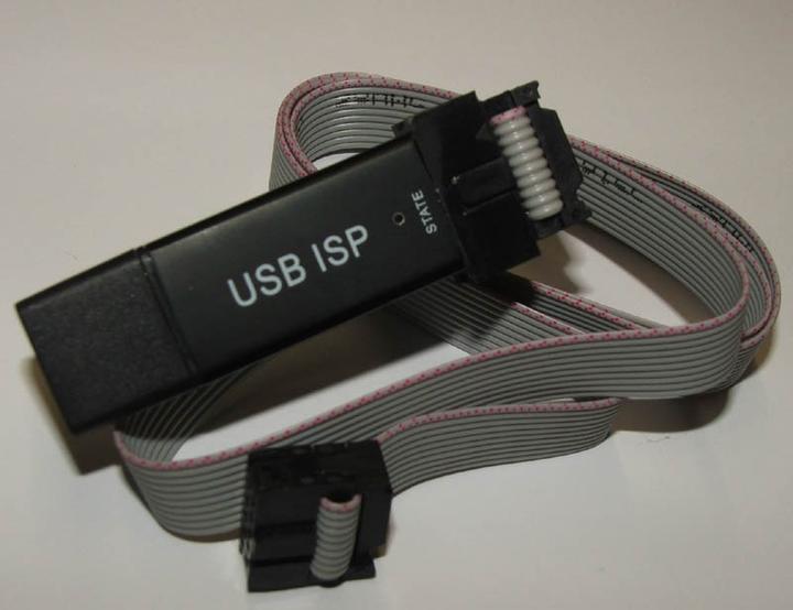 Produktbild Play-Zone USBASP AVR-ISP-Programmer USB 10Pin Schwarz (Diverse)