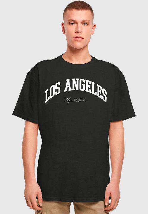 Actual product image Urban Classics L.A. College Oversize Tee - 21593 (S)