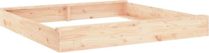 Actual product image VidaXL Sandkasten mit Sitzen Quadratisch Massivholz