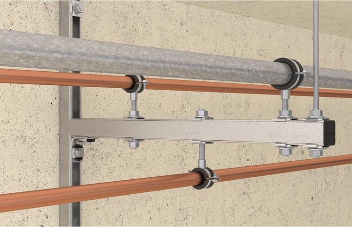Produktbild Fischer FRS-L 175-183 M8/M10 Rohrschelle Univ. (183 mm)