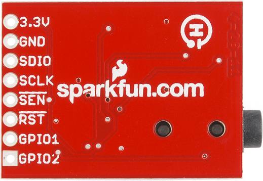 Image du produit SparkFun Carte d'évaluation pour le tuner FM Si4703 (Module radio, Récepteur)