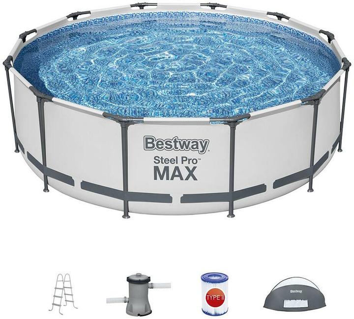 Produktbild Bestway Steel Pro Max Pool Set (Ø 366 x 100 cm)