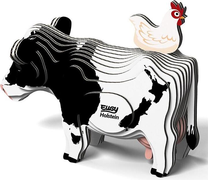 Produktbild Eugy 3D Bastelset Holstein Kuh (MQ6)