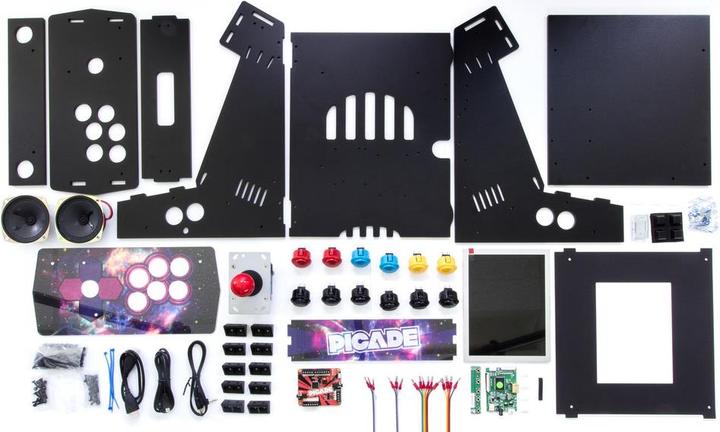 Immagine prodotto Pimoroni Picade con schermo da 8 pollici (Kit di costruzione)