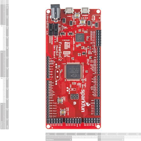 Actual product image SparkFun FreeSoC2 Development Board PSoC5LP