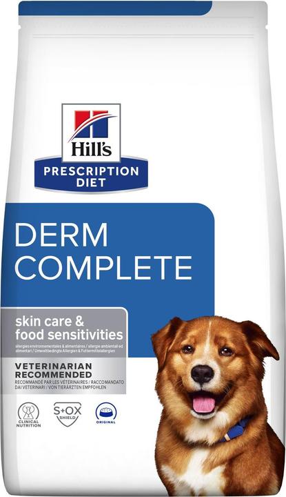 Produktbild Hill's Prescription Diet Derm Complete Canine - dry dog food - 12 kg (Adult, 1 Stk., 12000 g)